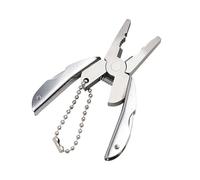 Set di utensili multifunzione 7 in 1 in acciaio inox con pinze e mini chiave, set di attrezzi pieghevoli per campeggio, auto, esterni, set di attrezzi multiuso EDC
