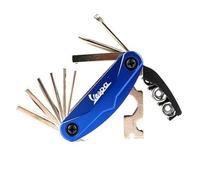 Set Di Utensili Per Cacciavite E Chiave Inglese Per Piagg&io Vespa GTS300 GTS 300 GTV LX PX LT Sprint Primavera 150 250 Set Di Cacciaviti E Utensili(Blue)