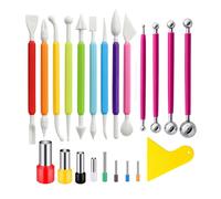 Set di Utensili per Ceramica da 22 Coltelli per Intaglio di Sculture In Arg9434