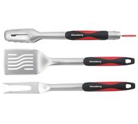 Set di utensili per grigliate, 3 pezzi, attrezzi per grigliare, KLAUSBERG KB-789