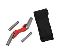 Set di utensili per malta in alluminio di 4 dimensioni con borsa per riporre giunti in mattoni completando imprese interne Set di stuccatura permanente con stoccaggio