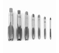 Set di utensili per maschiatura filettatura, 7 pezzi Utensili per maschiatura filettatura metrica M3, M4, M5, M6, M8, M10, M12