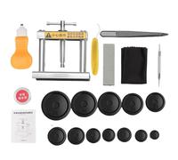 Set di utensili per pressa per orologi - Strumenti di riparazione per la sostituzione della batteria, Set di presse per orologi da 16-50 mm | Strumenti di pressatura idraulica manuale portatili