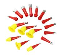 Set di utensili per sigillatura con ugelli di tenuta in acciaio inox da 6/7/9/10/11/12/13/14/15/16/18/20/23/25/28/30 mm per attività di sigillatura punte per sigillatura
