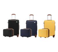 M/L/XL Custodia rigida Kono Bagagli da viaggio in ABS al 100% con 8 ruote girevoli Trolley con lucchetto TSA Valigia per bagagli a mano e viaggi