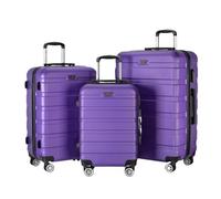 Set di valigie da viaggio, bagaglio a portata di bagaglio da 3 pezzi, set di valigie da 20/28/28 pollici set di valigie per donne per la valigia per la famiglia (colore: c, dimensioni: set da 3