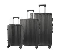 SET DI VALIGIE DAM Set di 3 valigie trolley 117,81 l ABS Nero
