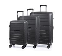 SET DI VALIGIE DAM Set di 3 valigie trolley rigide 116,66 l Polipropilene Antracite