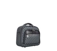 Set Di Valigie Grigio Con Bagaglio A Mano E Borsa Cosmetica Espandibile