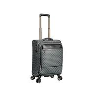 Set Di Valigie Grigio Con Bagaglio A Mano E Borsa Cosmetica Espandibile