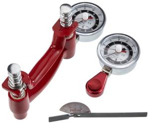 Set di Valutazione della Mano Baseline - Kit da 3 Pezzi con Dinamometro Idraulico per Mano da 91 kg e Misuratore della Forza di Pinza da 22,7 kg