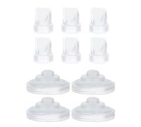 Set di valvole o diaframma in silicone per tiralatte elettrico indossabile valvole di prevenzione del riflusso Membrana di aspirazione Ricambi indossabili