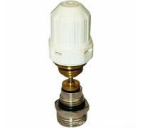 Set di valvole per riscaldamento a pavimento in ottone con inserto ad ago automatico per il ritorno a molla per collettore di riscaldamento a pavimento, controllo termostatico del flusso d'acqua M30 x