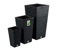 Set di vasi da fiori Prosperplast antracite Furu Platz