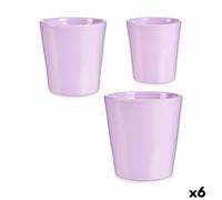 Set di Vasi Ibergarden Lilla Argilla 16,5 x 16 x 16,5 cm [6 Unità]