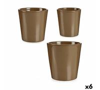 Set di Vasi Ibergarden LINCE PQ - 7006 Taupé Argilla [6 Unità]