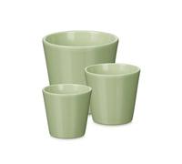 Set di Vasi Ibergarden Menta Argilla Ø 14 cm Ø 22 cm Ø 17 cm 3 Pezzi