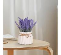Set di vasi per simulazione di piante in vaso di lavanda per toletta, camera
