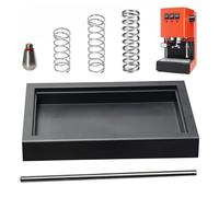 Set di vassoi a basso profilo, vassoio antigoccia sottile a basso profilo, 3 molle a pressione, 1 ugello spray, accessori per macchine da caffè compatibili con Gaggia Classic Pro RI9480 RI9380 RI9403