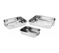 Set di vassoi per Alimenti Excellent Houseware a12402130 Acciaio inossidabile