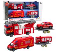 Set di veicoli dei vigili del fuoco a retrocarica