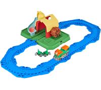 SET DI VEICOLI E PISTE SPIN MASTER Mighty Express Farm Station Adventure Bucket - Plastica, 3 anni+