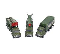 Set di Veicoli Militari Giocattolo Pressofusi in Scala 1:50 per Bambini - Modelli Realistici Dell'esercito in Lega di Metallo per i più Piccoli - Perfetto per il Compleanno e la Festa dei