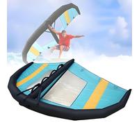 Set di vela portatile gonfiabile per windsurf e aliscafo, con finestra trasparente, vela leggera da 4㎡/5㎡/6㎡ per kitesurf, paddle board e snowboard