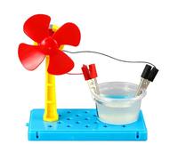 Set di ventilatori educativi con generatore alimentato ad acqua salata Migliorare l'apprendimento degli studenti Insegnamento in fisica e concetti di potere pulito Fisica Educazione Set di esperimenti