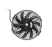 Set di Ventole Elettriche da 9 Pollici per Radiatori Dell'Olio Radiatori Raffreddamento Sottile Universale Ventola per Auto da 80 W E Set