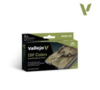 Set Di Vernici Idf Colors VALLEJO 71210 6x17ml Kit Maquette Promo
