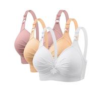 Set di vestiti da donna anello in acciaio, comodo e traspirante, grande fibbia per arrosto, reggiseno da donna, gilet con scollo a V profondo, bralette, reggiseno senza cuciture, bustino imbottito