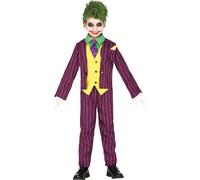 Set di vestiti per bambini Questo costume da Cattivo Pazzo per bambini e bambine è perfetto per chi ama i costumi divertenti e a tema per feste, carnevali o eventi speciali. Include un outfit completo