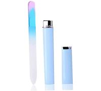 set di vetro Materiale Lima per unghie Manicure Colore sfumato Cura delle unghie Lima per manicure Chiodatrice di bellezza professionale con strumenti Beauty Caseben trattata.