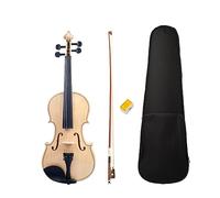 Set Di Violino Acustico 4/4 Piatto In Tiglio Con Arco In Legno Brasiliano Custodia In Tela Violino Per Studenti Uso Per Principianti