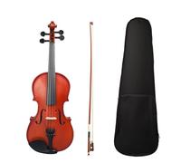 Set Di Violino Per Principianti 1/2 Violino Violino Acustico In Legno Di Acero Di Colore Naturale Con Custodia Corde Per Arco A Ponte Strumenti Musicali Per 6-10 Anni