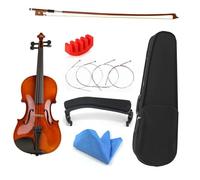 Set Di Violino Per Principianti 1/8 1/16 Dimensioni 1/10 Con Custodia Corde Per Arco Poggiaspalle Per Violino In Legno Basso(Kit,1/10)