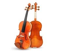 Set Di Violino Per Principianti Colore Naturale 4/4 Violino Pannello In Abete Rosso Acero Modello Tigre Naturale Set Di Violino Con Custodia Corde Per Arco Poggiaspalla(Set 1)