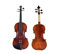 Set Di Violino Per Principianti Test Di Valutazione Professionale Del Violino Fatto A Mano Per Violino Principiante 1/4 1/2 Violini(Coffee,1/2)