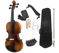 Set Di Violino Vintage In Tiglio 4/4 3/4 1/8 1/2 1/4 Con Accessori Perfetto Per Principianti Violini Acustici(3/4)