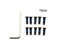 Set di viti a rulli, viti di montaggio, accessori per scooter, 10 pezzi