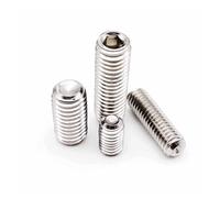 Set di viti a testa esagonale, M2, M2,5, M3, M4, M5, M6, M8, M10, M12, M16, DIN916, A2, in acciaio inox 304, con esagono incassato a testa esagonale, 12 mm, M12, 1 pezzo