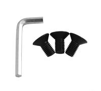 Set di viti a testa per decespugliatore con attacco decespugliatore e chiave, compatibile con più tagliaerba per la cura del prato