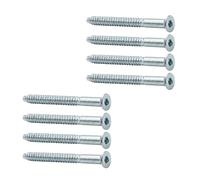 Set di viti di ricambio adatte per scaffali IKEA EXPEDIT, 8 pezzi, 7 x 85 mm, viti di collegamento per mobili