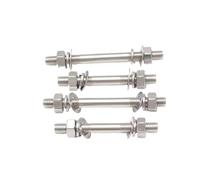 Set di viti e dadi a doppia testa in acciaio inossidabile 304, combinazione M3, M4, M5, M6, M8(5set M8X95)