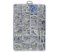 Set di viti in metallo Viti di fissaggio Selezione stabile Chiodi di fissaggio Dado Aggiornamenti per utensili multifunzione Applicazione Hardware Set di viti