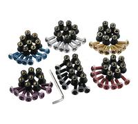 Set di viti in plexi Oxford oro