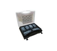 Set di viti Milescraft per PocketJig 700 pz. small red