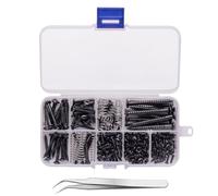 Set di viti per chitarra, 9 tipi, con molle, per ponte di chitarra, pickup, accordatore, interruttore, piastra del collo