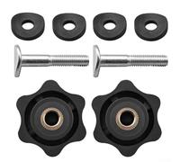 Set di viti per manico tosaerba compatibile con i modelli 0338 20349 20350 20351, progettato per una facile sostituzione della maniglia